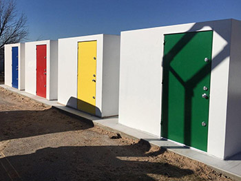 Community Size Safe rooms