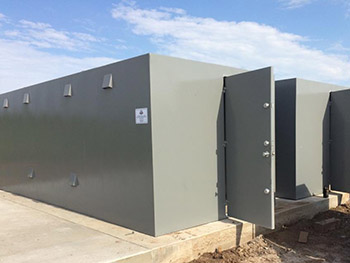 Community Size Safe rooms