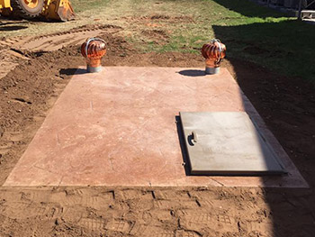 Flat Top Storm Shelters